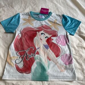 ディズニープリンセス アリエル 半袖Tシャツ 130