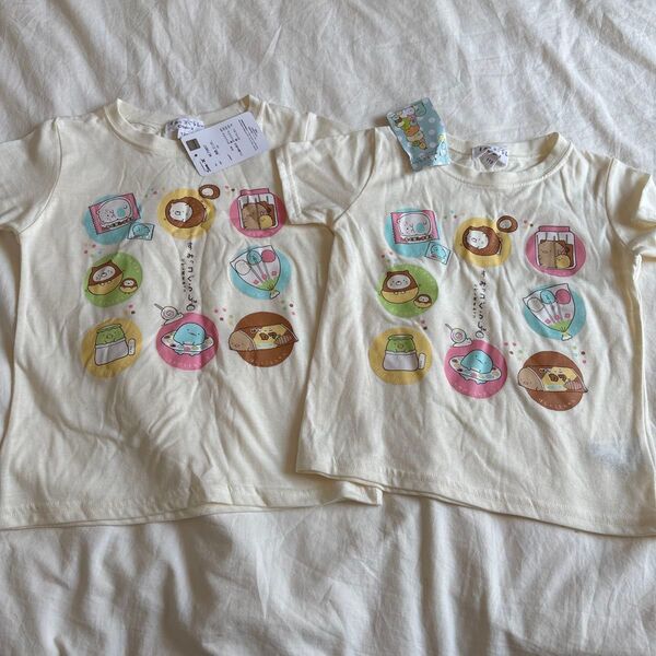 姉妹お揃い 110 120 すみっコぐらし Tシャツ 女の子 Tシャツ 女の子