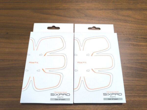 SIXPAD Abs Fit ジェルシート 2個セット シックスパッド 腹筋 純正品高電導ジェルシート