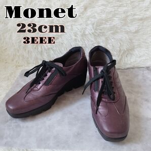 極美品】カジュアルモネ Casual Monet 厚底スニーカー 23cm スニーカー