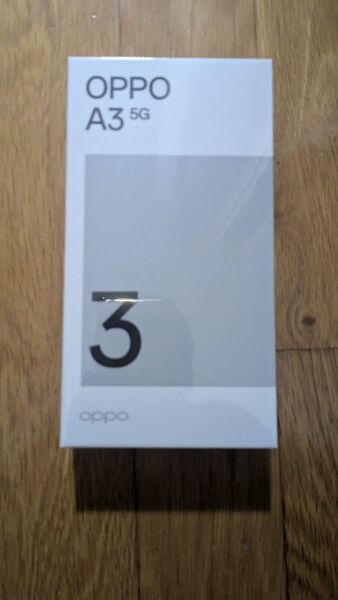 OPPO A3 5G シュリンクあり。未開封品