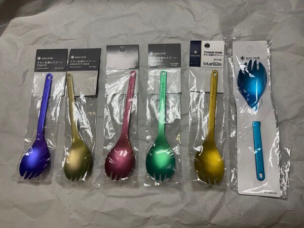 スノーピーク Snow Peak チタン先割れスプーン