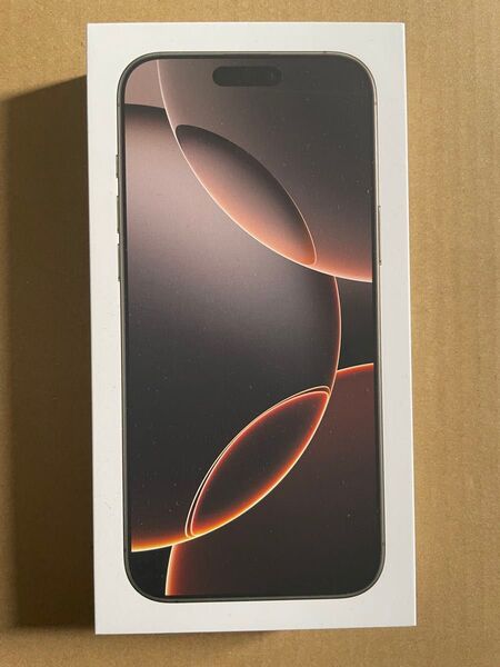 iPhone16 Apple デザートチタニウム