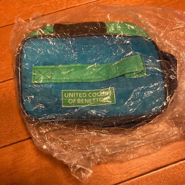 UNITED COLORS OF BENETTON ミニバッグ 未使用 F1 非売品 レア レーシングチーム フォーミラーワン