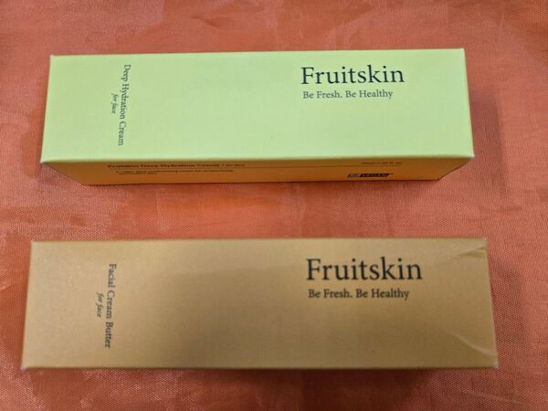 韓国コスメ【Fruitskin】フェイシャルクリームバター&ディップハイドレーションクリーム セット