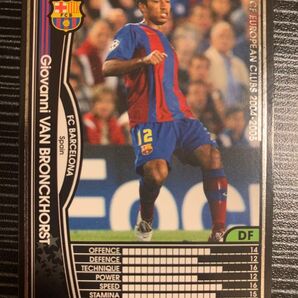 サッカーカード4枚【FCバルセロナ】WCCF 2004-2005