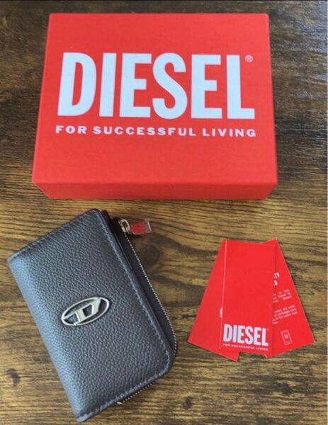 【未使用】DIESEL キーケース ブラウン ディーゼル メンズ レディース 箱付き