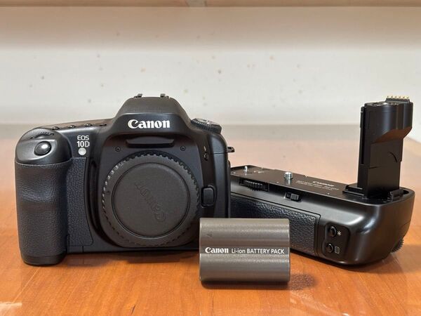 【使用感微小】極上 Canon EOS 10D デジタル一眼レフ バッテリーグリップおまけ付き!
