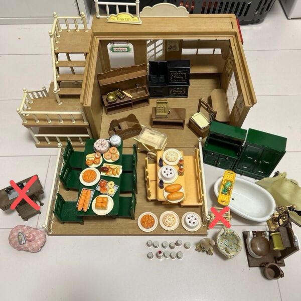 シルバニアファミリー 森のパン屋さん 家具