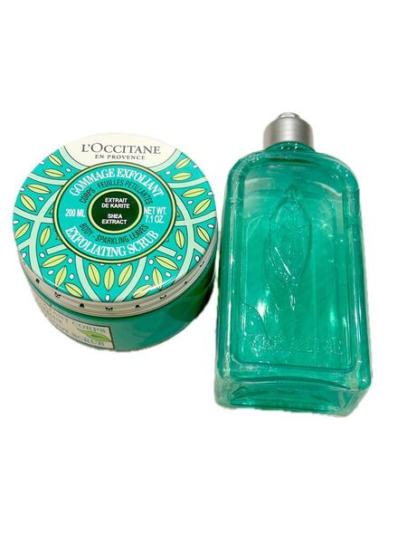 新品 ロクシタン コンポートスクラブ200ml & VB フローズン シャワージェル 250ml セット
