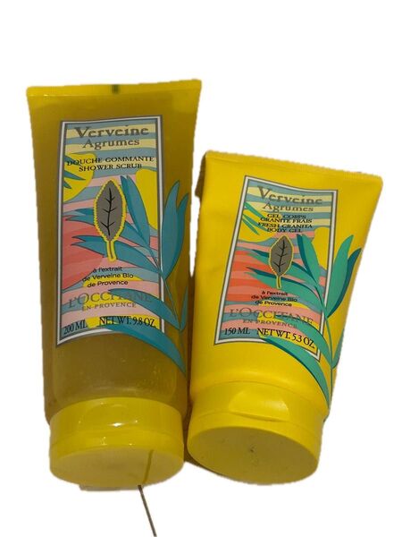 新品 ロクシタン CVB シャワースクラブ 200ml & ボディジェル 150ml セット