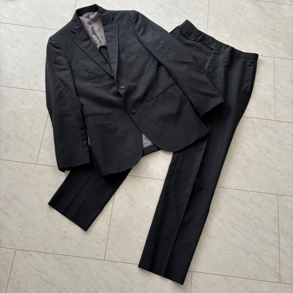 THE SUIT COMPANY スーツカンパニー セットアップスーツ M 夏用 背抜き