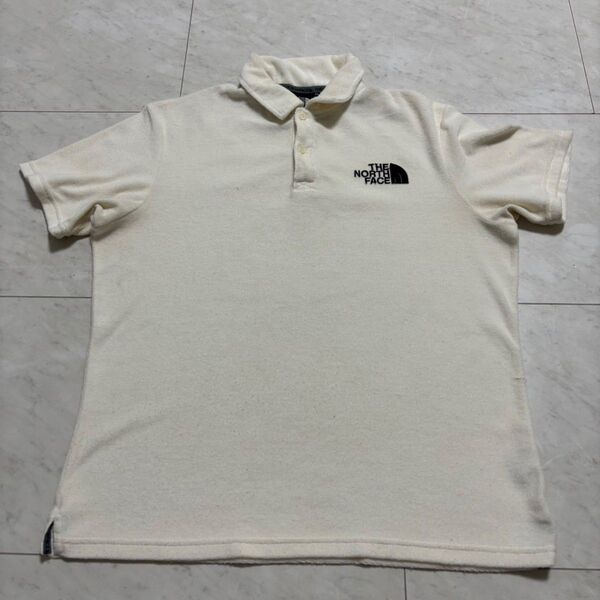 希少 THE NORTH FACE ノースフェイス パイル地 ポロシャツ XL