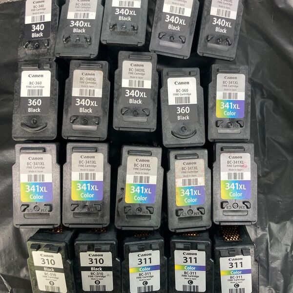 Canon キャノン 使用済み インクカートリッジ
