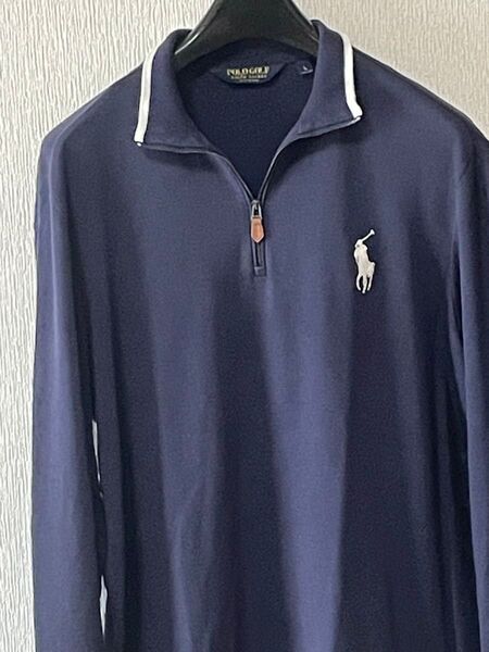 ■Ralph Lauren■ラルフローレン PoLoGoLFハーフジップ Lサイズ。値下げ!!