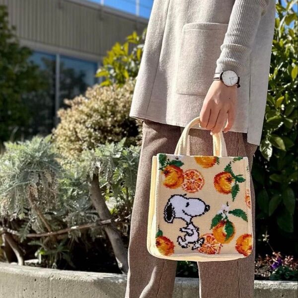 完売品 フェイラー スヌーピー ネロリ トートバッグ 西宮阪急限定