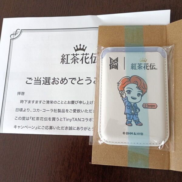 当選品 コカコーラ 紅茶花伝 TinyTAN BTS カードケース j-hope