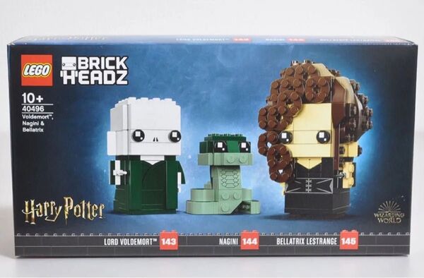 LEGO 40496 レゴ ヴォルデモート、ナギニ、ベラトリックス ハリー・ポッター ブリックヘッズ 新品 ラスト1