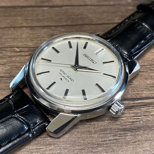 OH済み SEIKO KS KingSeiko 手巻き25石 44-9990美品