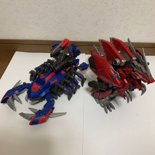 旧ゾイド タカラトミー ジェノブレイカー デススティンガー 組み立て済み ジャンク