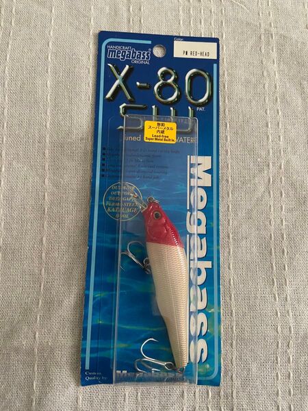 メガバス X-80SW レッドレッド PM RED-HEAD 2003年製