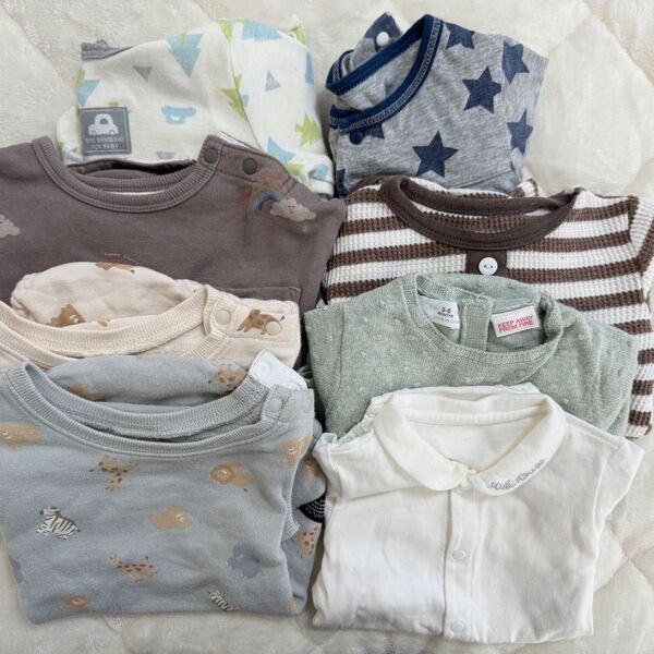 こども服 ベビー服 ロンパース まとめ売り 70~80