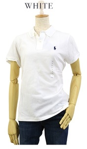 新品 アウトレット 19689 レディースLサイズ 鹿の子 ポロ シャツ polo ralph lauren ポロ ラルフ ローレン 