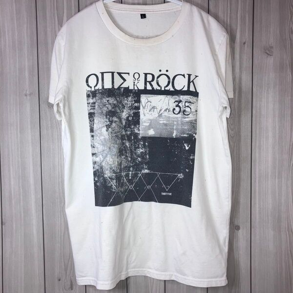 ONE OK ROCK 2015 10TH ANNIVERSARY 35XXXV JAPAN TOUR ツアーTシャツ Lサイズ