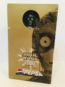 スターウォーズ star wars 2000 ペプシ c-3po サウンド ビッグ ボトル キャップ 当選品　１