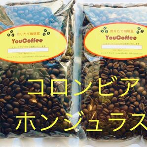 コーヒー豆 セット コロンビア スプレモ 180g ホンジュラス HG 180g YouCoffee