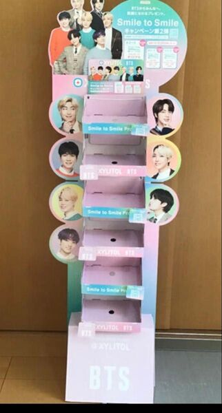 BTS キシリトール 店舗販促品 ガムボトルラック ジョングク キムテヒョン ジミン