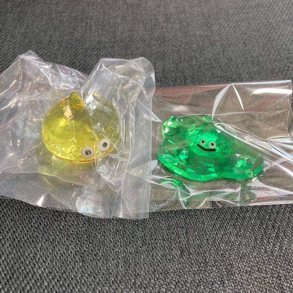 新品 2個セット ドラゴンクエスト クリスタルモンスターズ ダイヤカットバージョン レモンスライム バブルスライム フィギュア
