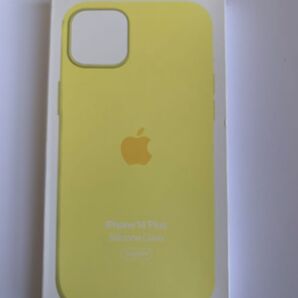 iPhone 14Plus シリコーンケース未開封カナリアイエロー新品