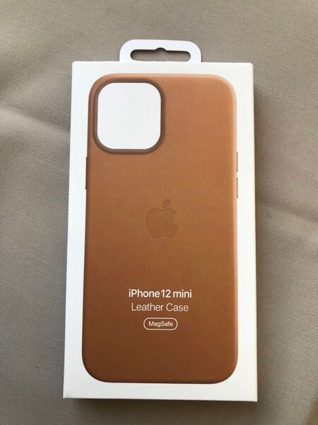 当日匿名発送iPhone 12 mini レザーケース サドルブラウン