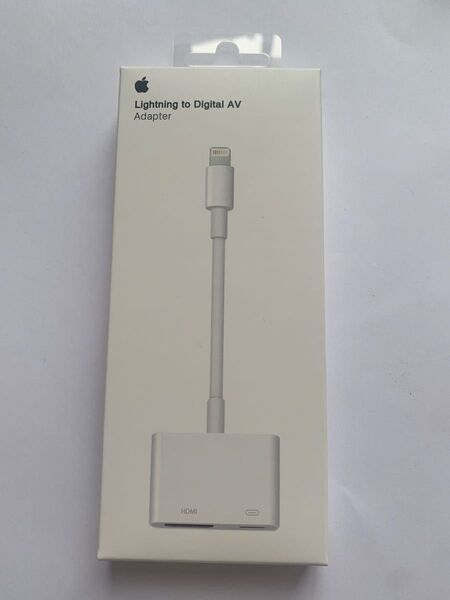 純正品 Lightning to Digital AV Adapter未開封