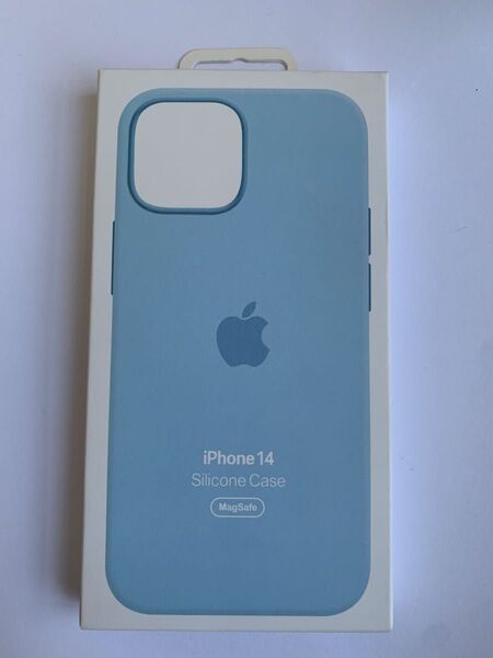 アップルiPhone 14 シリコーンケース スカイ【純正】