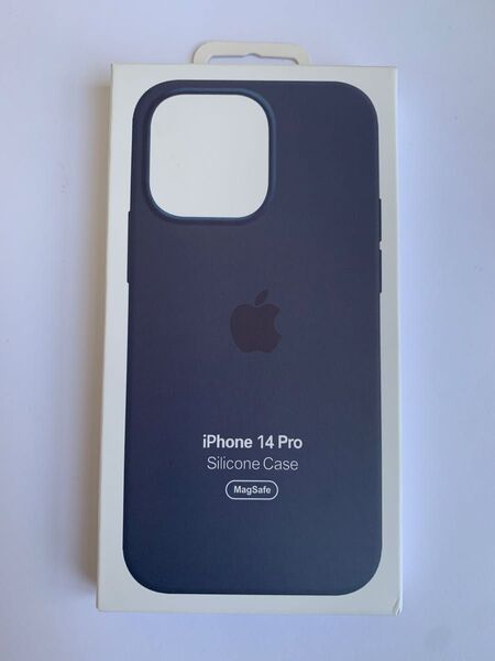 アップル新品iPhone 14Pro シリコーンケース ストームブルー 【純正】