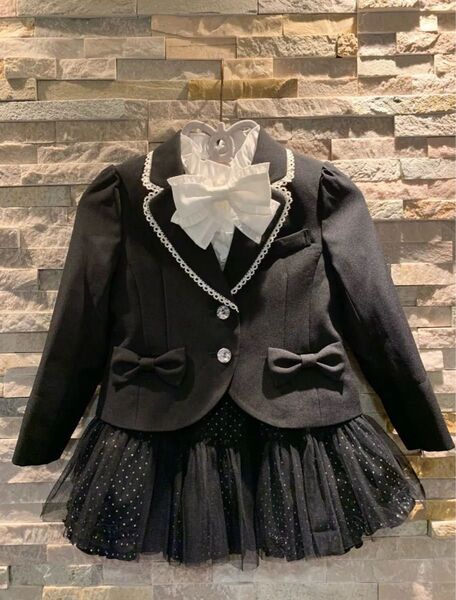Lili Lundiのフォーマルスーツ 120サイズ 卒業式 入学式 フォーマルスーツ 女の子 発表会