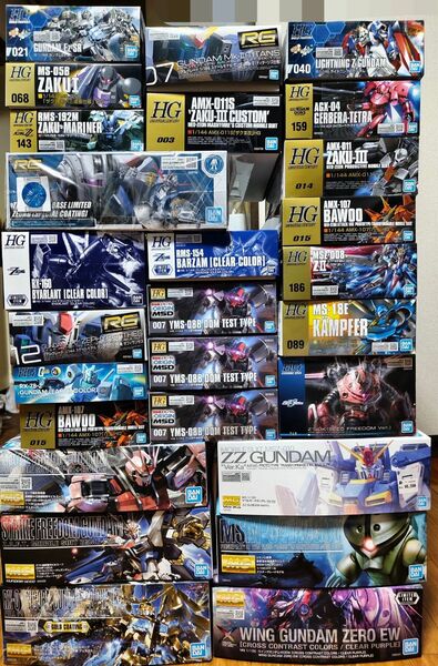 ガンプラ HG RG MG まとめ売り バラ売りザク ジオング ユニコーンガンダム ズゴック フリーダムガンダム gp01