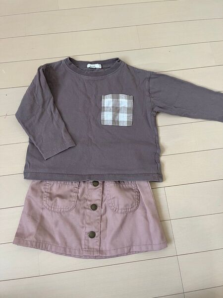 Tシャツ スカート