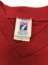 古着 19647 Mサイズ 半袖 Tシャツ USA コットン ビンテージ オリジナル vintage 60 70 80 90 フットボール カレッジ_画像3