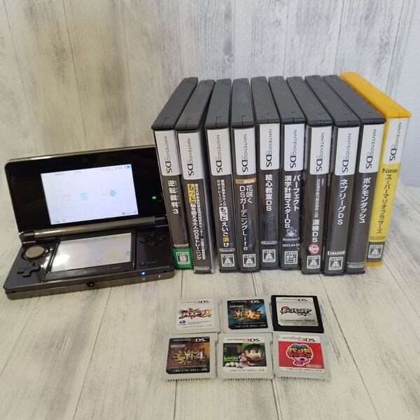 3ds 本体1台 ゲームソフト まとめ売り ジャンク