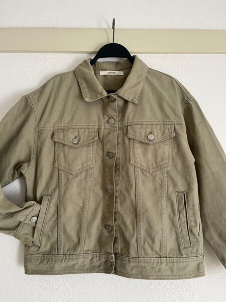 【最終価格】【値下げ不可】美品 アズノウアズas know as アウター デニムジャケット アウター レディースサイズM