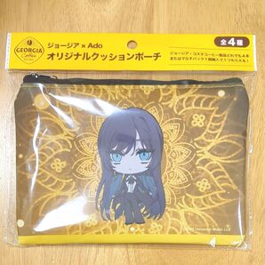 新品未開封 ジョージア Ado オリジナルクッションポーチ コスタコーヒー ポーチ