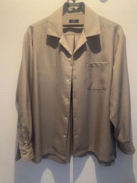 urban research 長袖シャツ オープンカラー