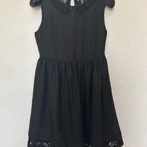 titti&co ティティ&コー ワンピース ワンピ ノースリーブ ノースリーブワンピース 黒 黒ワンピース ティティアンドコー