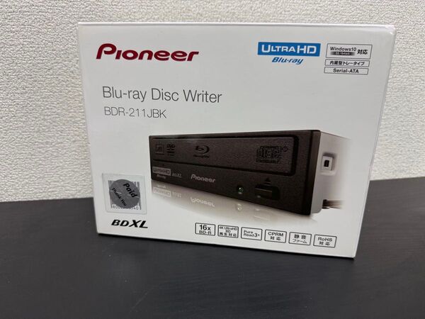 Pioneer UHDブルーレイ対応のパイオニア内蔵型ドライブBDR-211JBK