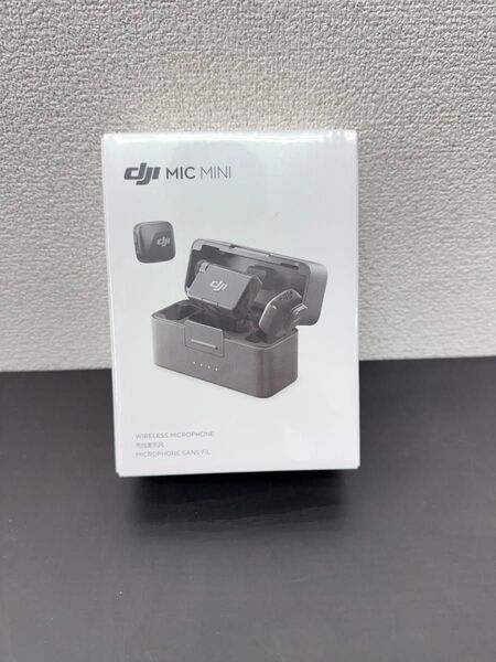 新品未開封 DJI Mic Mini(2TX + 1RX + 充電ケース)