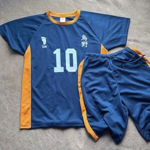 しまむら ハイキュー ルームウェア 日向翔陽 烏野高校 ジャージ ユニフォーム Tシャツ ハーフパンツ