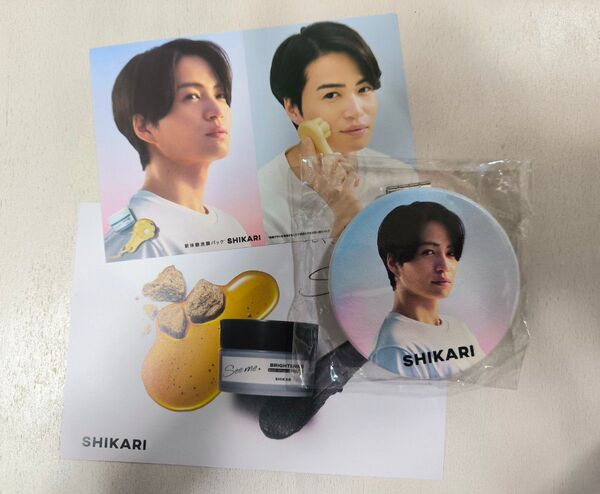 SHIKARI シカリ 菊池風磨 オリジナル コラボコンパクトミラー